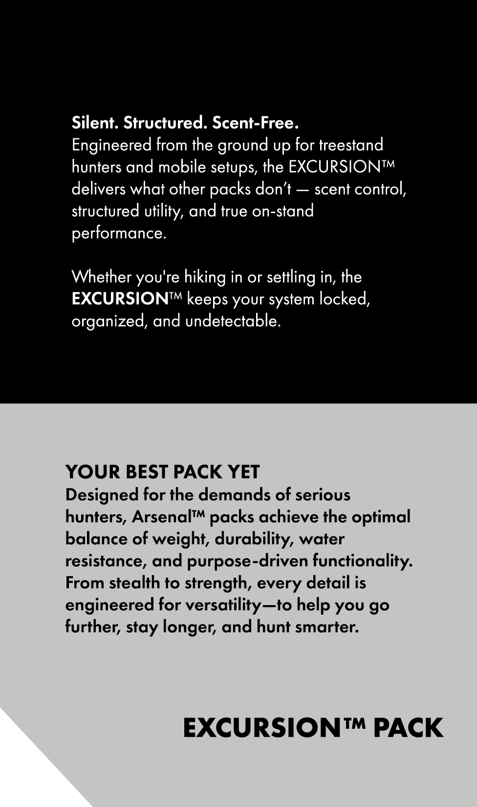 EXCURSION™ PACK