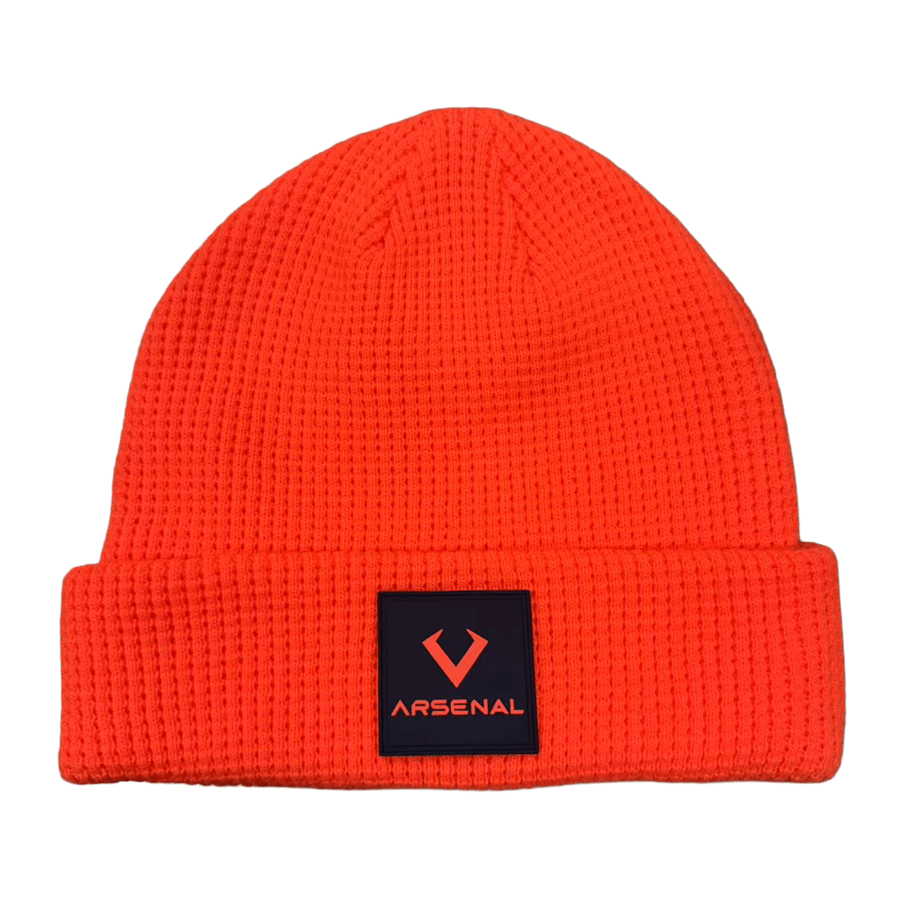 COLD FRONT KNIT BEANIE - BLAZE ORANGE - Hunt Arsenal - Hunting Accessories