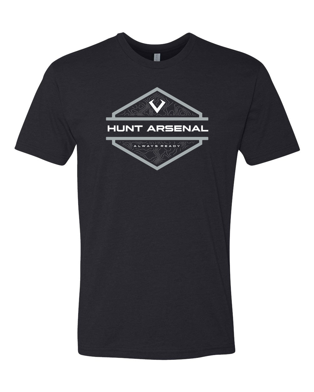 ELEVATION TEE - BLACK - Hunt Arsenal -