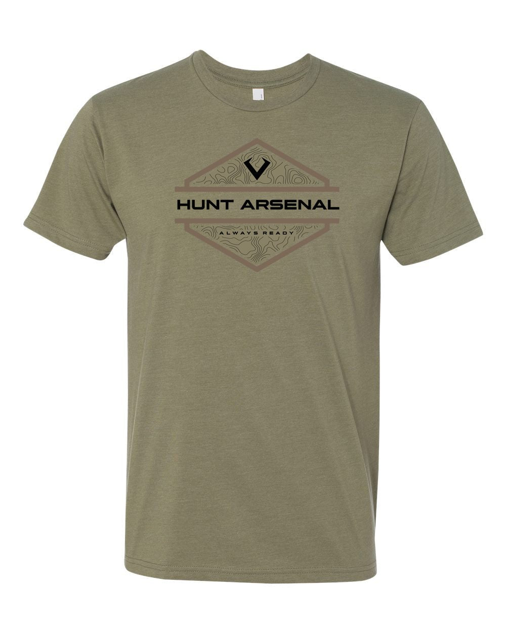 ELEVATION TEE - LIGHT OLIVE - Hunt Arsenal -