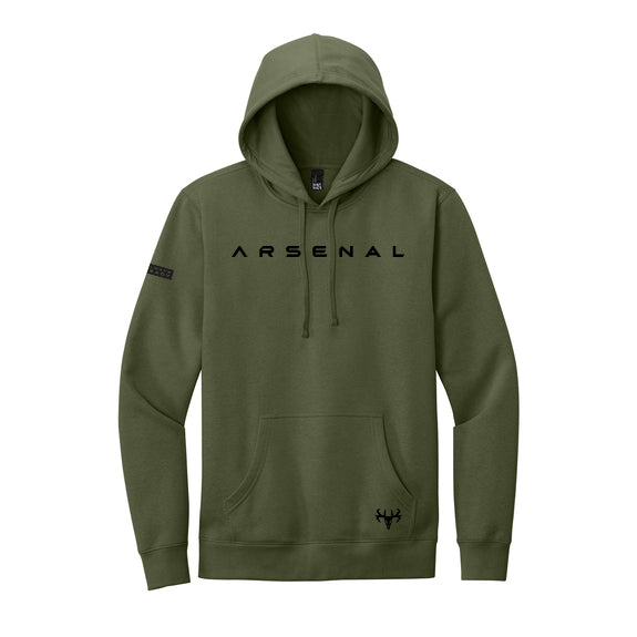 WORDMARK HOODIE - OLIVE