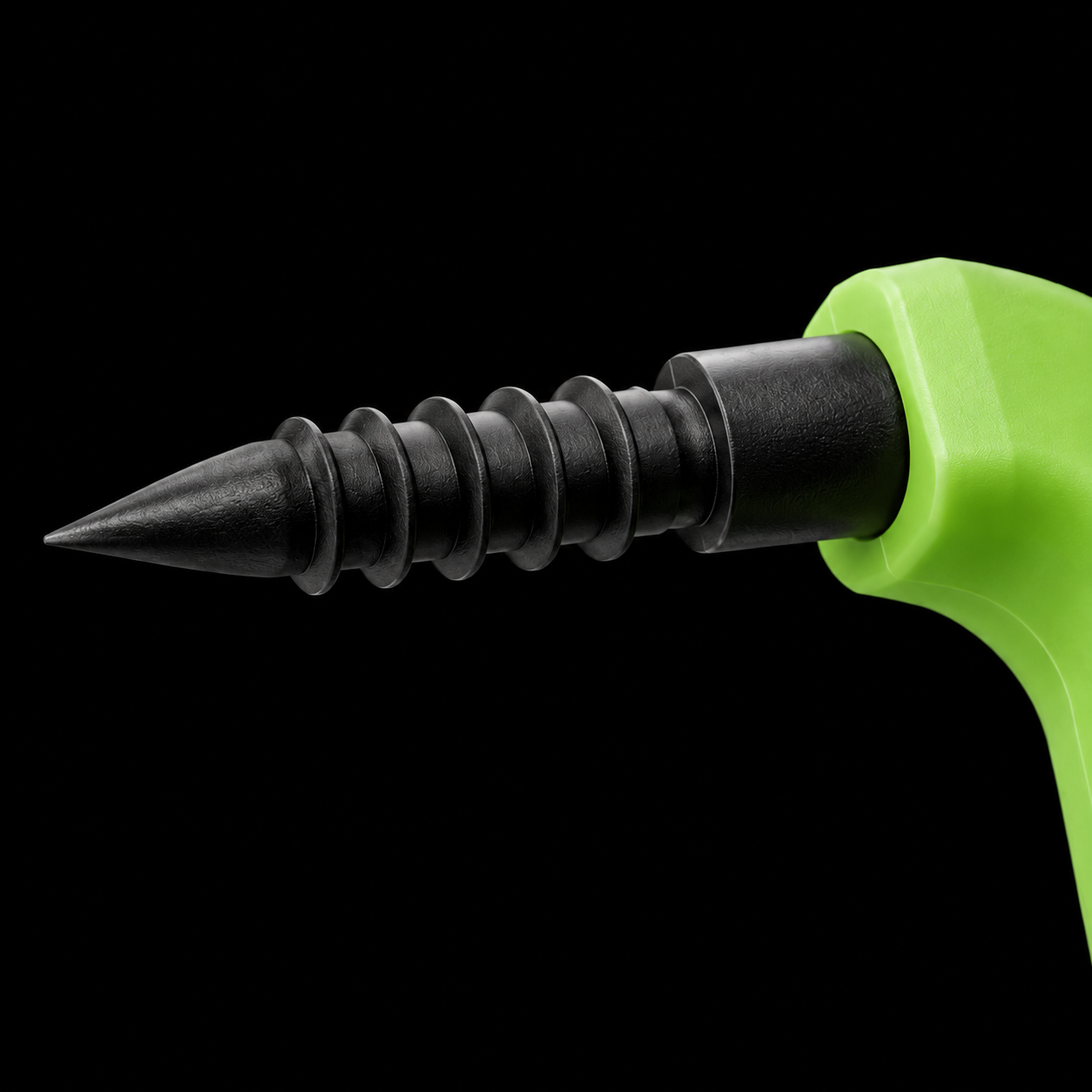 Hardened Steel Auger-Point Threads