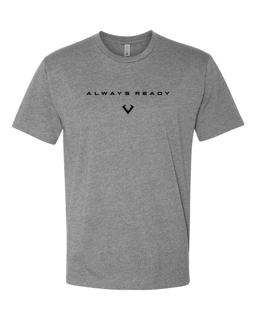 ALWAYS READY TEE - DARK HEATHER GRAY