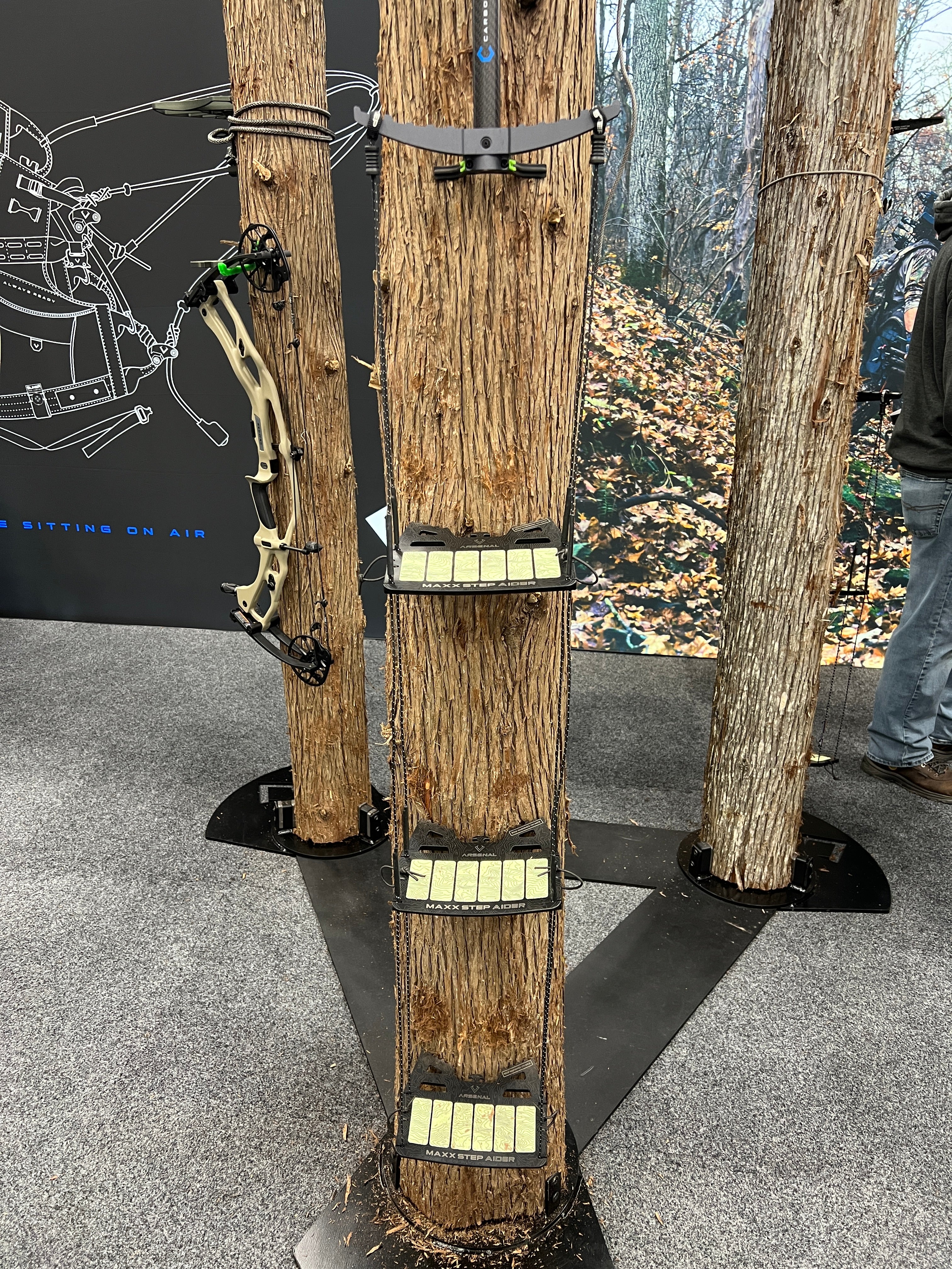 MAXX™ TRIPLE STEP Climbing Stick Aider