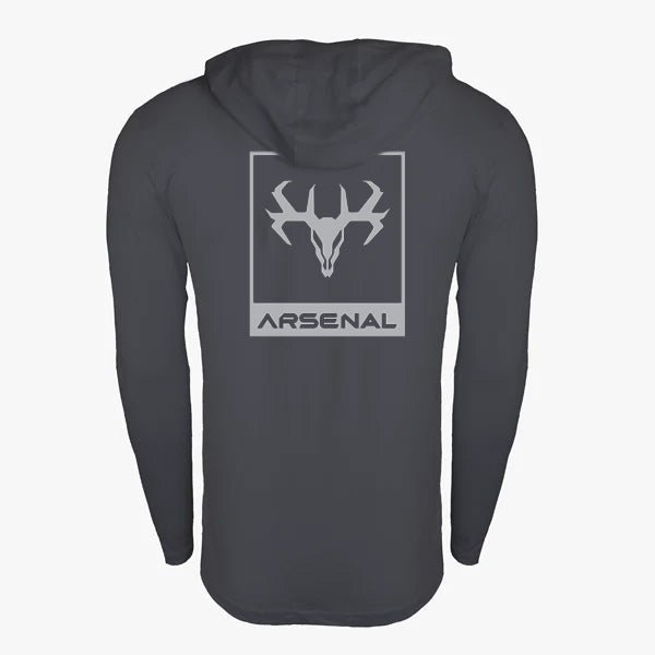 BUCKSHOT HOODIE - CHARCOAL - Hunt Arsenal -
